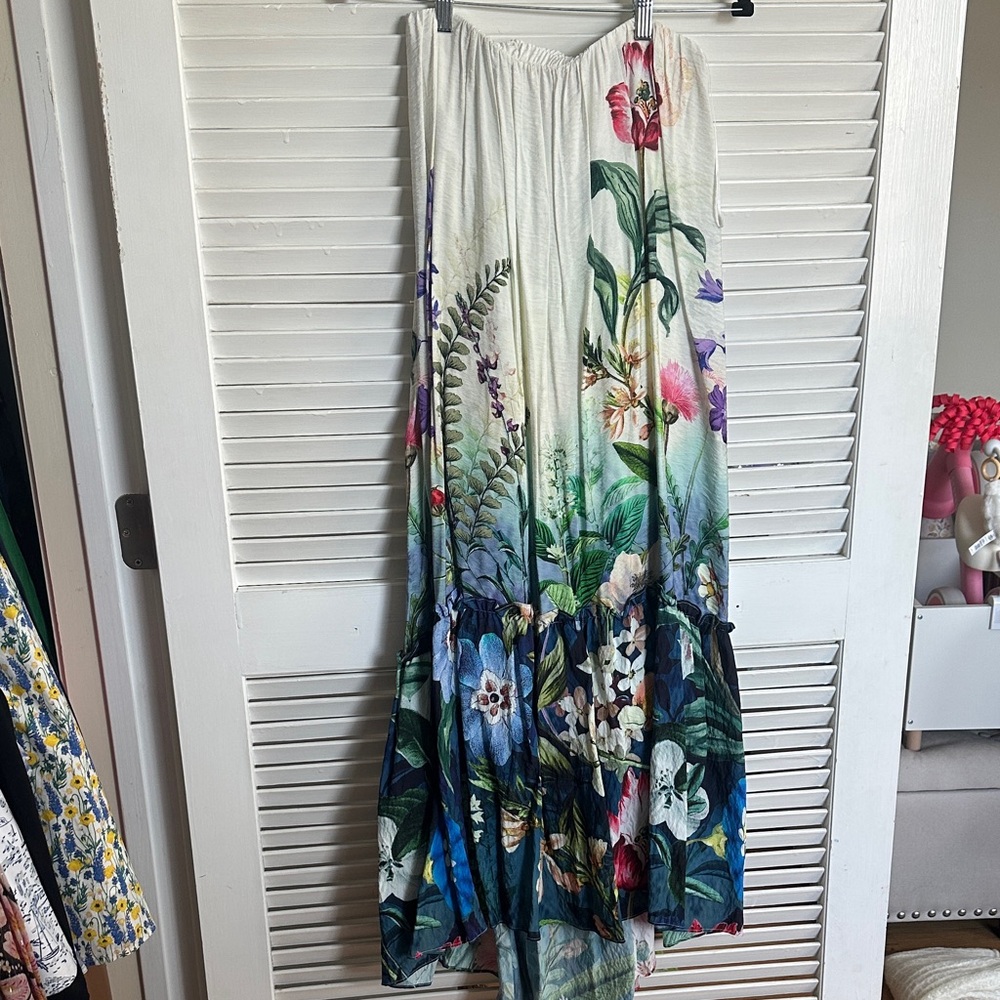 Anthropologie Floral Maxi dress